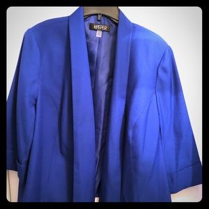 Royal blue blazer
